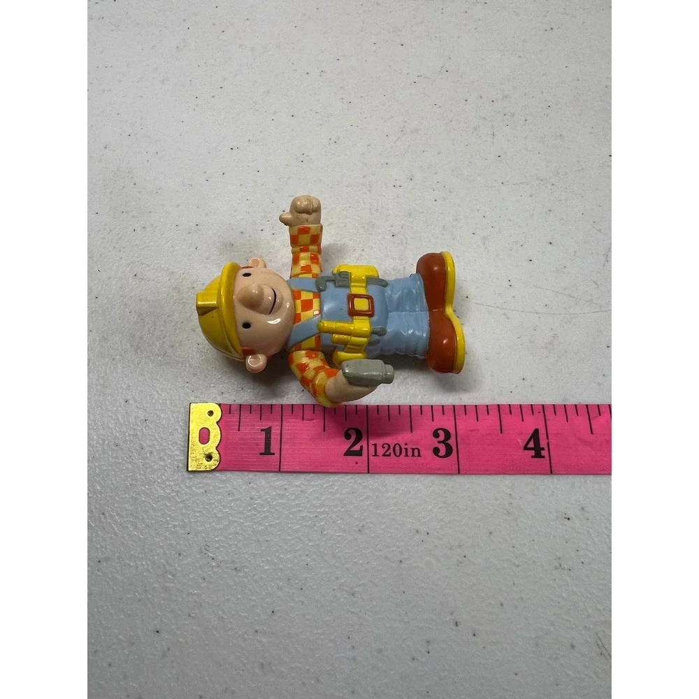 Bob the Builder Toy Lot Bob Figure Muck Digger and Dizzy Cement Mixer Vehicles